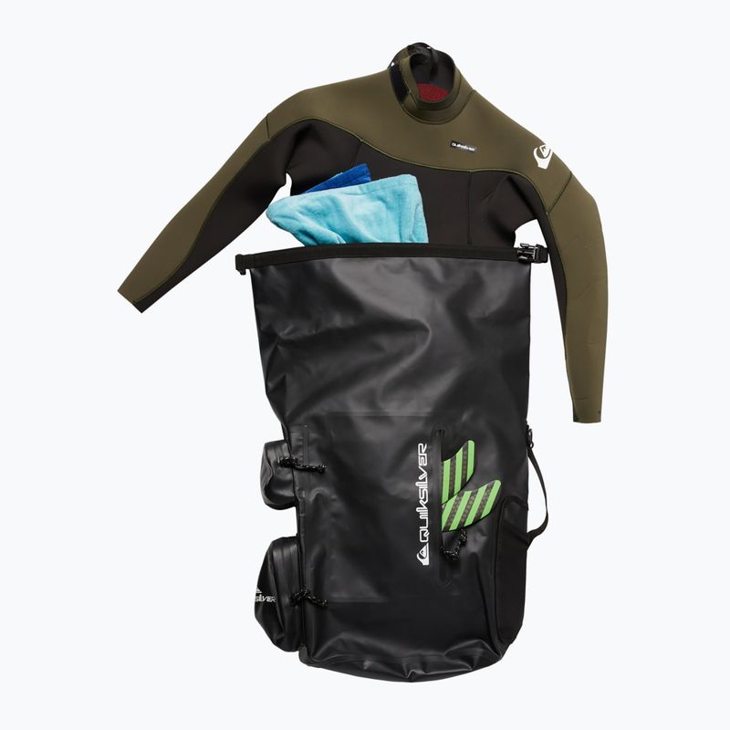 Quiksilver Evening Sesh 35 l fekete/fekete vízhatlan hátizsák 6