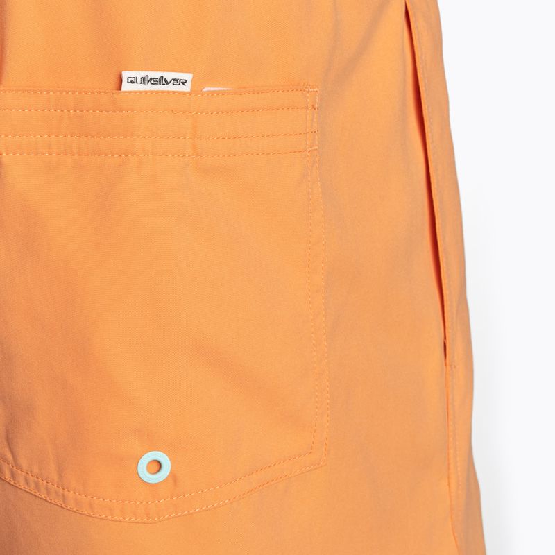 Quiksilver Behind Waves tangerine férfi fürdőnadrág 4