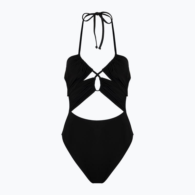 Női egyrészes fürdőruha Billabong Sol Searcher black pebble