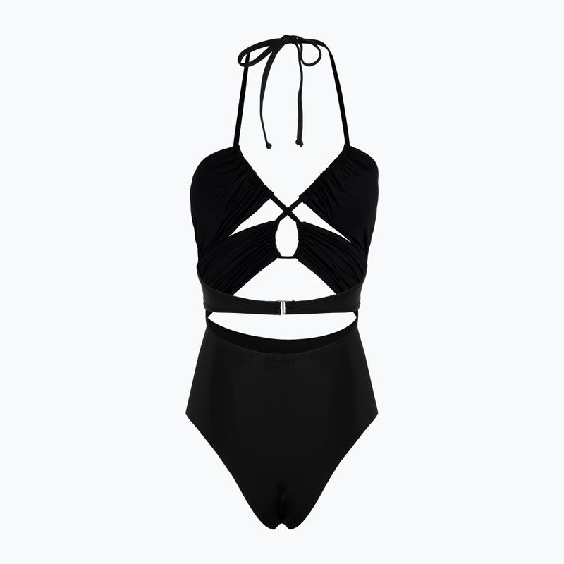 Női egyrészes fürdőruha Billabong Sol Searcher black pebble 2