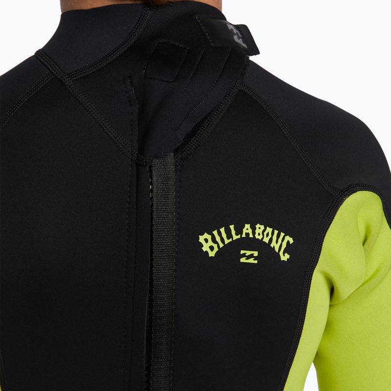 Gyerek neoprén ruha Billabong 2 mm Foil BZ FL fluro lime 6