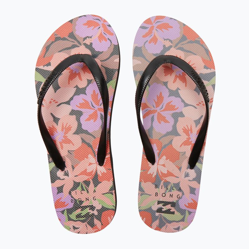 Női flip-flop papucs Billabong Dama black/pink 4