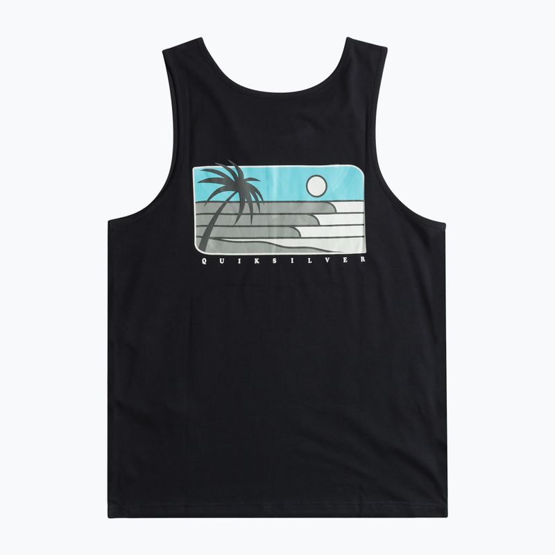 Quiksilver Line Up Tank black férfi trikó 2