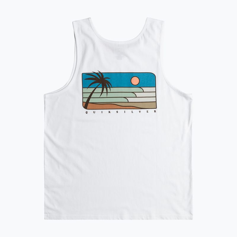 Quiksilver Line Up Tank white férfi trikó 2