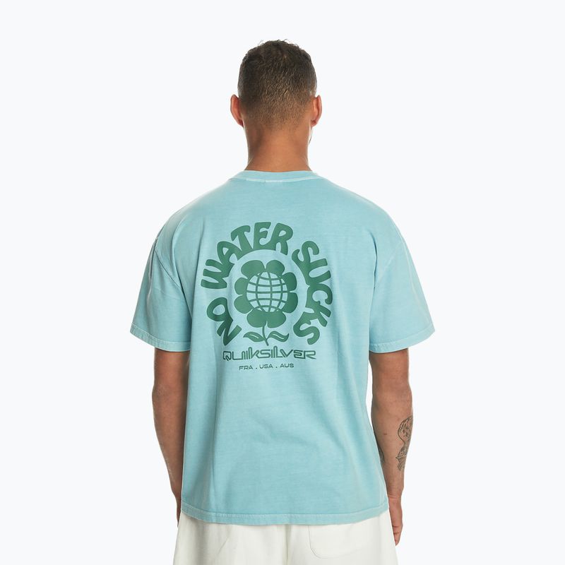 Quiksilver No Water Sukcs blue fog férfi póló 2