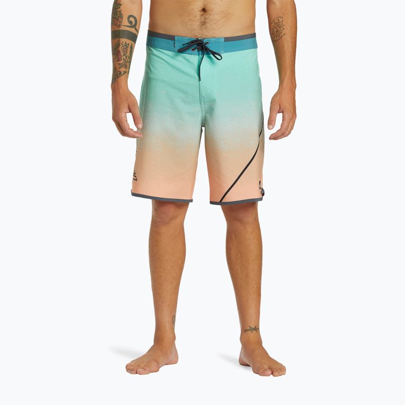 Férfi Quiksilver Surfsilk New Wave 20 papaya punch úszónadrág 3