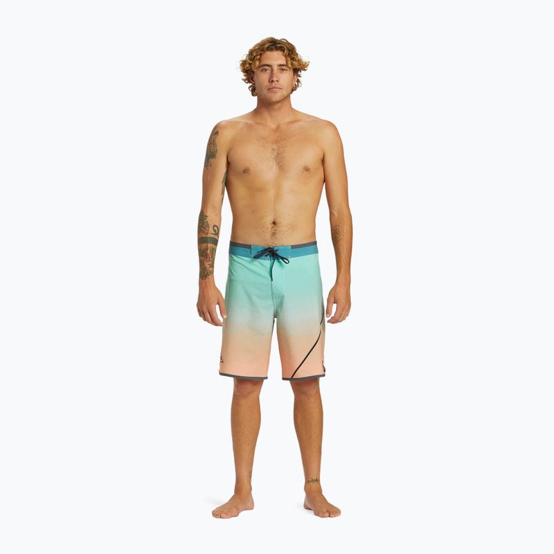 Férfi Quiksilver Surfsilk New Wave 20 papaya punch úszónadrág 4