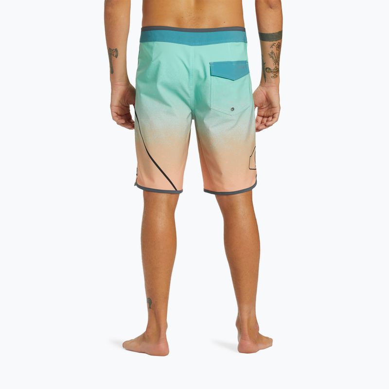 Férfi Quiksilver Surfsilk New Wave 20 papaya punch úszónadrág 5