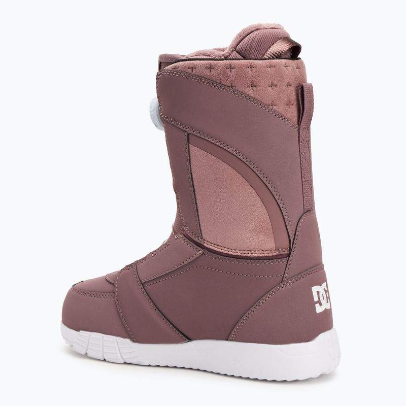 Női snowboard cipő DC Lotus heather purple 2