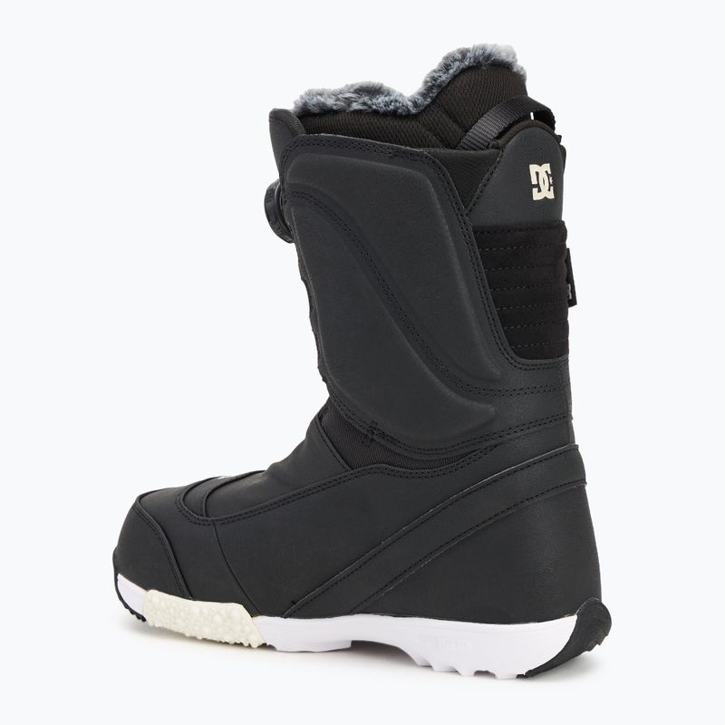 Női snowboard cipő DC Mora black/white 2