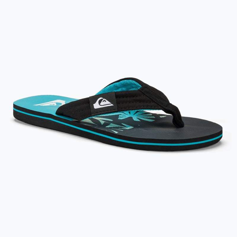 Férfi flop-flop papucs Quiksilver Molokai Layback II blue / black / blue