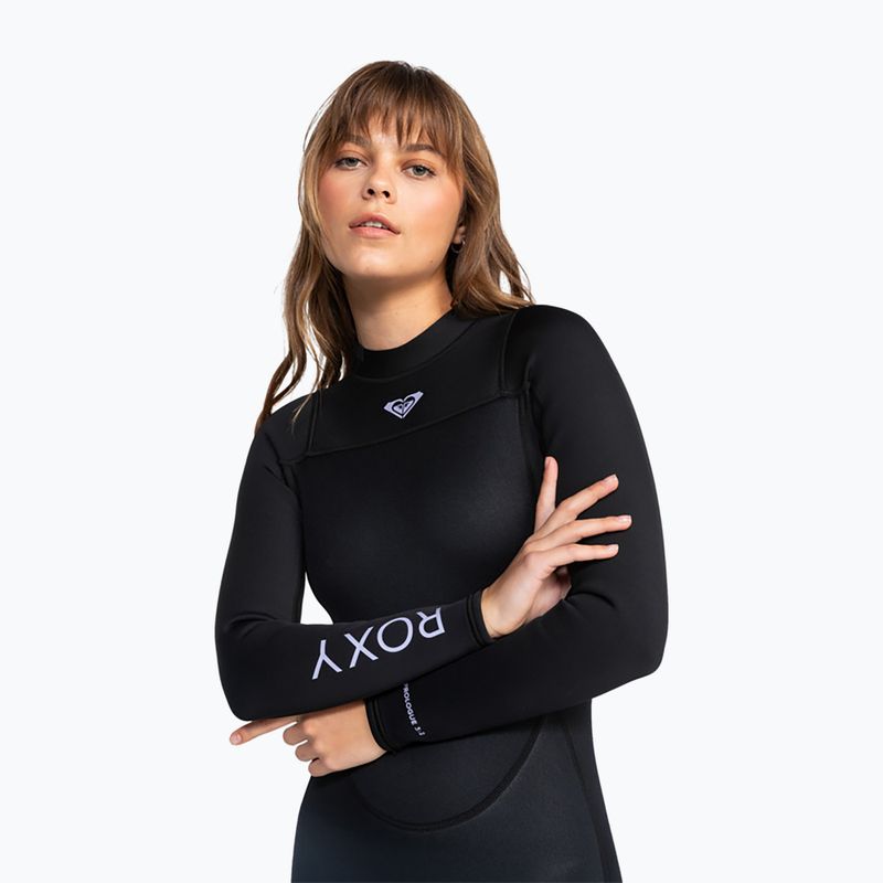 Női neoprén ruha ROXY 3/2 Prologue Back Zip Flock black 3