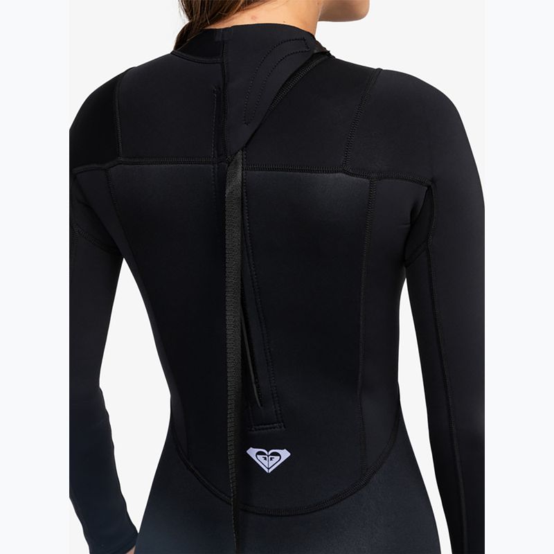 Női neoprén ruha ROXY 3/2 Prologue Back Zip Flock black 4
