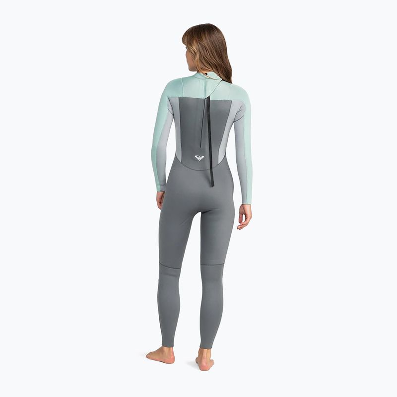 Női úszóruha ROXY 4/3 mm Prologue Back Zip GBS Wetsuit ice green 2
