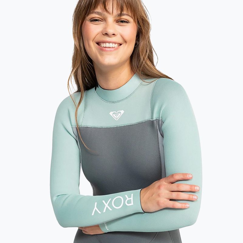 Női úszóruha ROXY 4/3 mm Prologue Back Zip GBS Wetsuit ice green 4