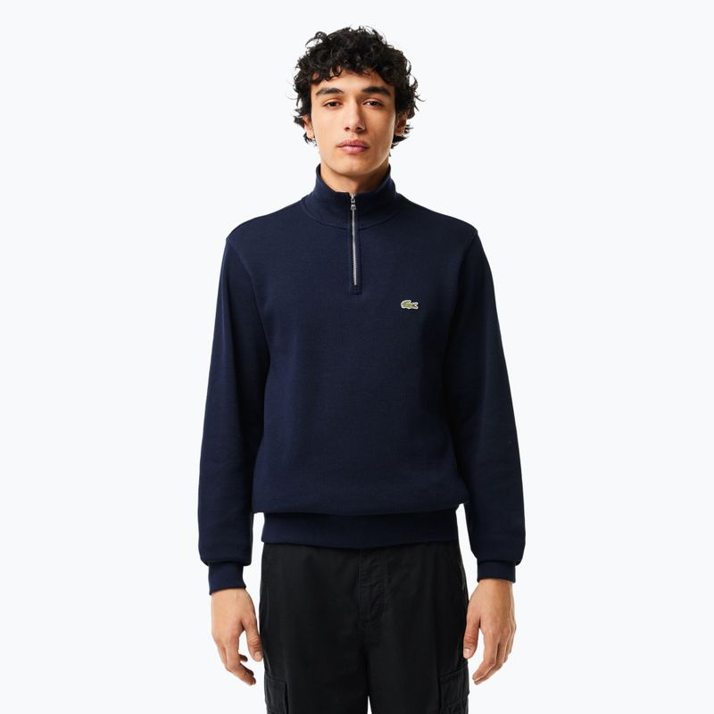 Lacoste férfi pulóver SH1927 166 tengerészkék