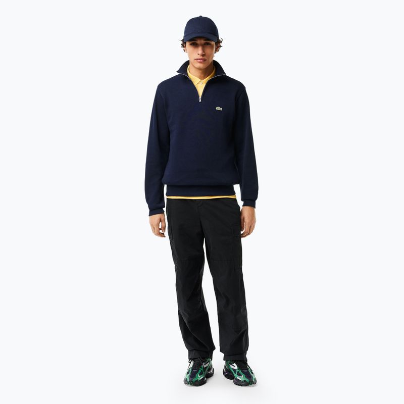 Lacoste férfi pulóver SH1927 166 tengerészkék 3
