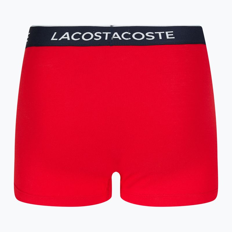 Lacoste boxeralsó 5H3389 W64 3 pár tengerészkék/vörös metilén 6