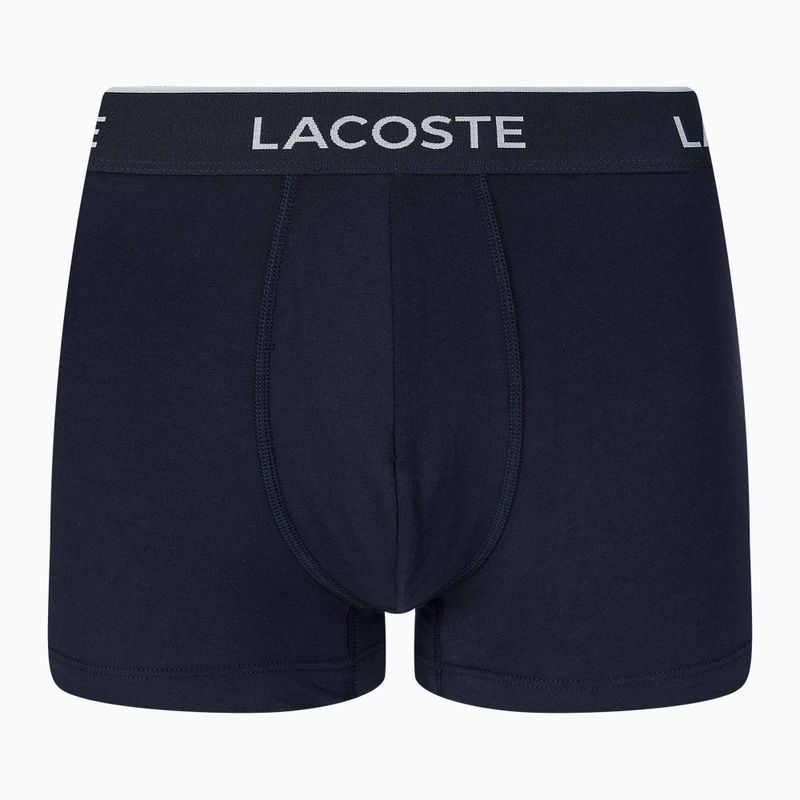 Lacoste boxeralsó 5H3389 W64 3 pár tengerészkék/vörös metilén 8