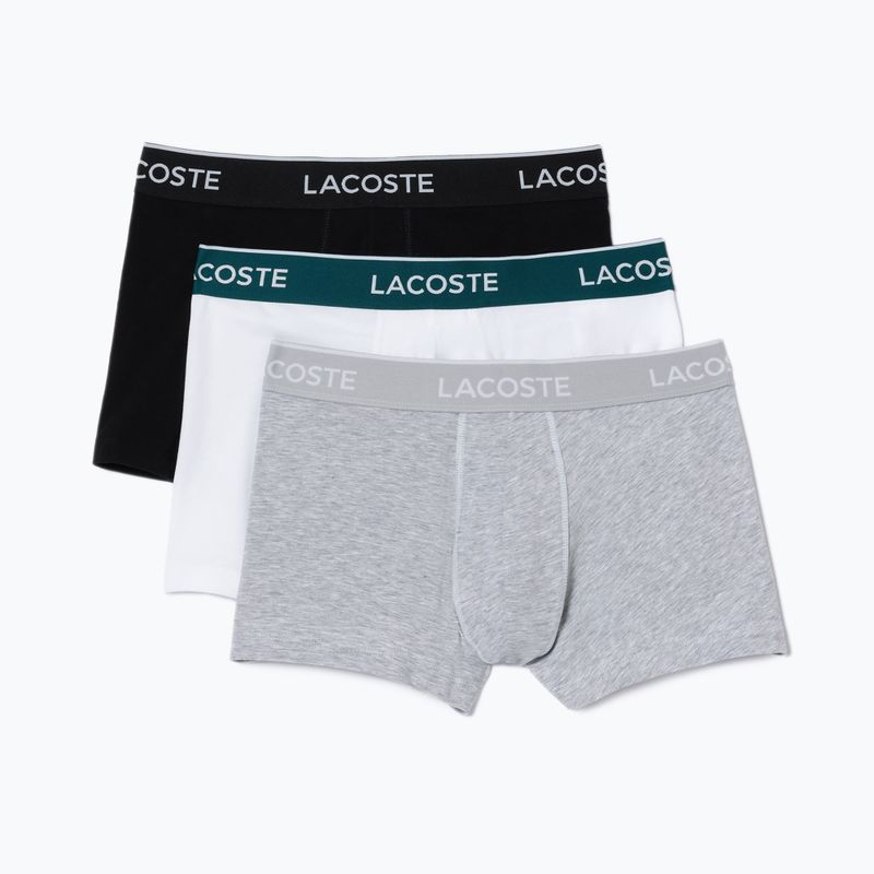 Lacoste boxeralsó 5H3389 NUA 3 pár fekete/fehér/ezüst chine 11