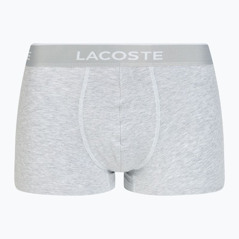 Lacoste boxeralsó 5H3389 NUA 3 pár fekete/fehér/ezüst chine 2