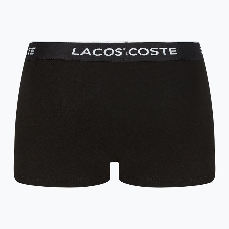 Lacoste boxeralsó 5H3389 NUA 3 pár fekete/fehér/ezüst chine 9