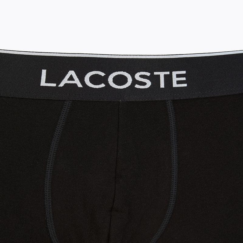 Lacoste boxeralsó 5H3389 NUA 3 pár fekete/fehér/ezüst chine 10