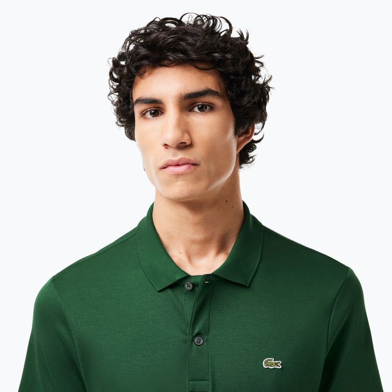 Férfi galléros póló Lacoste DH2050 green 4