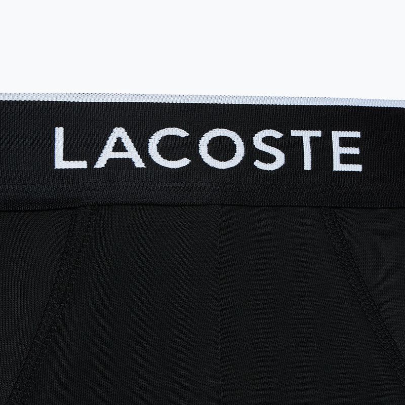 Lacoste férfi alsónadrág 8H3472 3 pár fekete 4