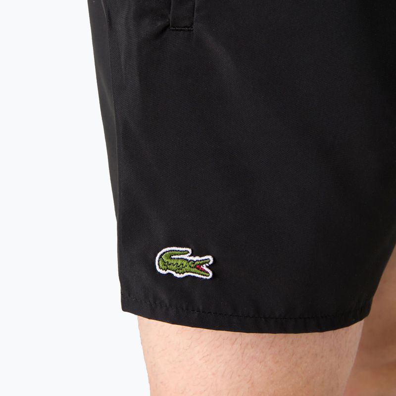 Férfi Lacoste MH6270 DY4 úszónadrág fekete 4