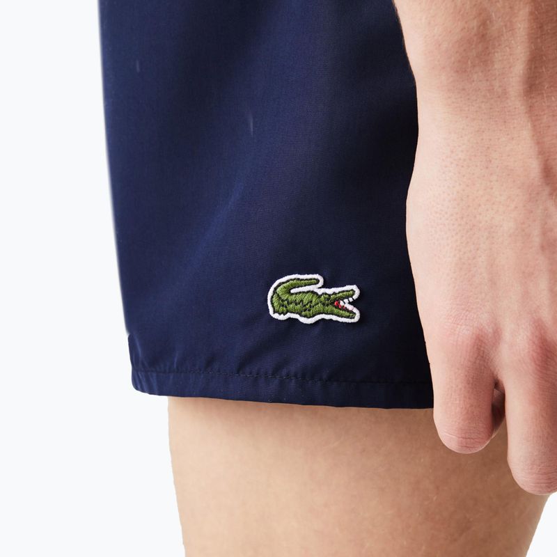 Férfi Lacoste úszónadrág MH6270 JB1 tengerészkék 3