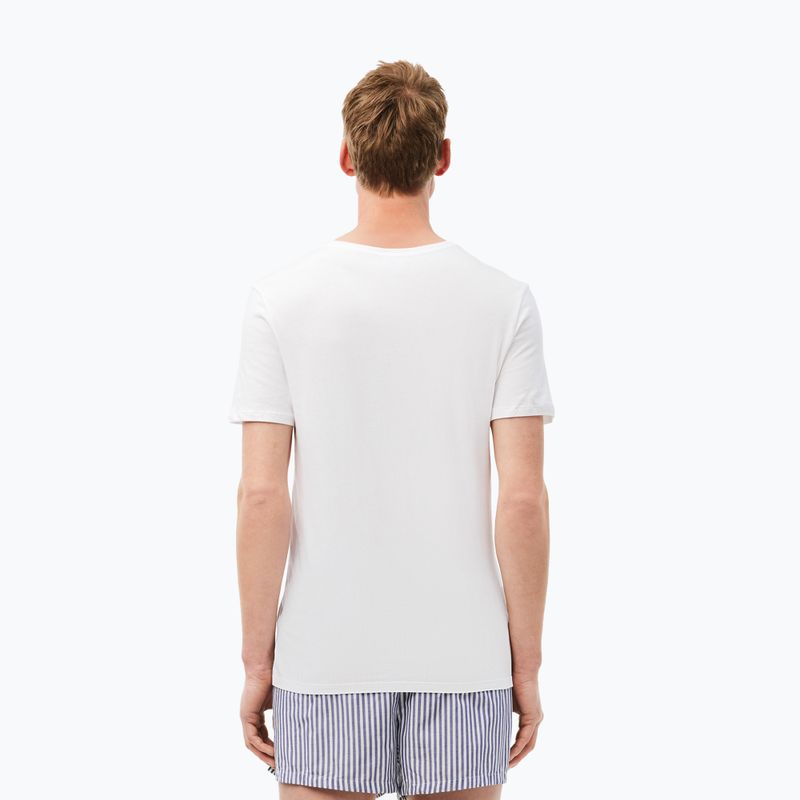 Férfi póló Lacoste TH3374 3-pak white 3