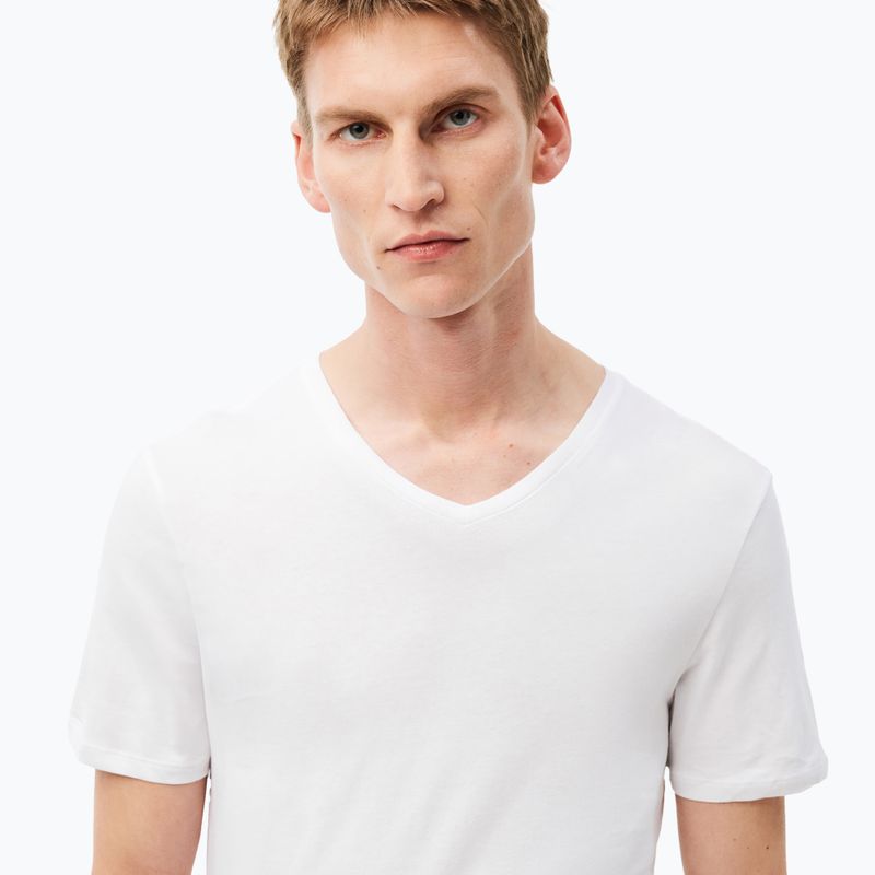 Férfi póló Lacoste TH3374 3-pak white 4