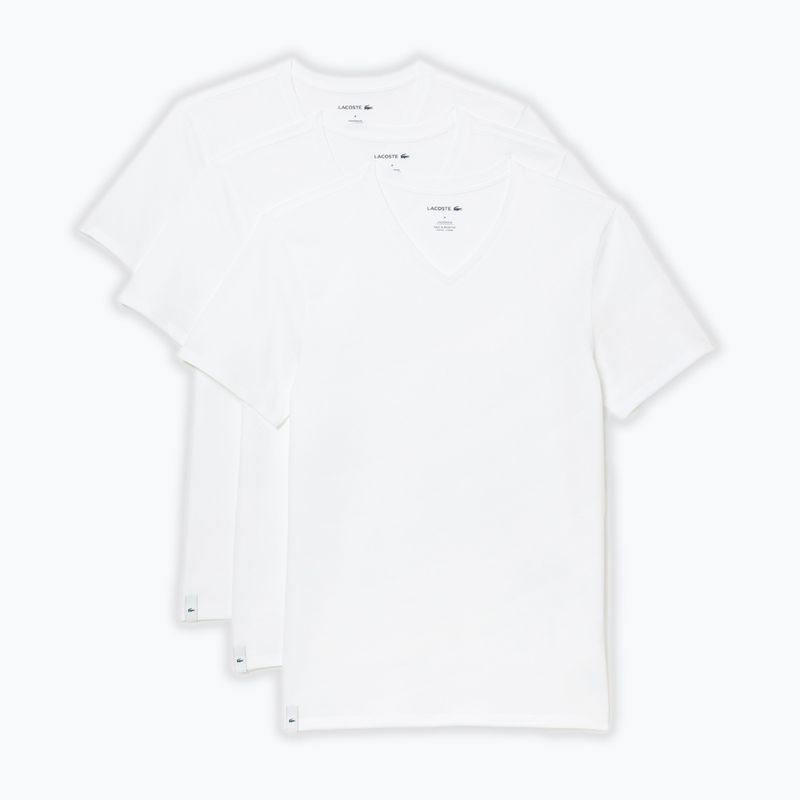 Férfi póló Lacoste TH3374 3-pak white 5
