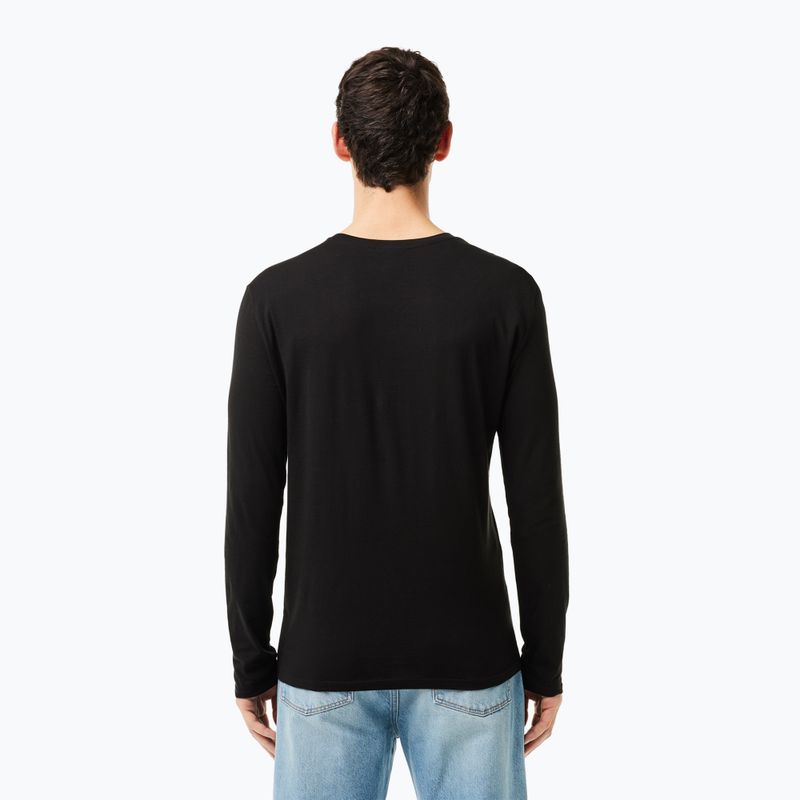 Lacoste TH6712 black férfi hosszú ujjú felső 2