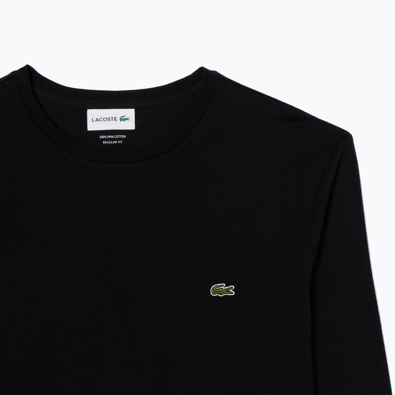 Lacoste TH6712 black férfi hosszú ujjú felső 4