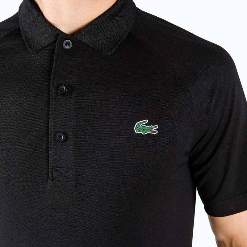 Lacoste férfi teniszpóló fekete DH3201 031 4