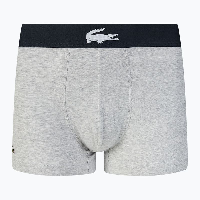 Lacoste boxeralsó 5H1803 BCK 3 pár tengerészkék-fehér/ezüst porcelán 2