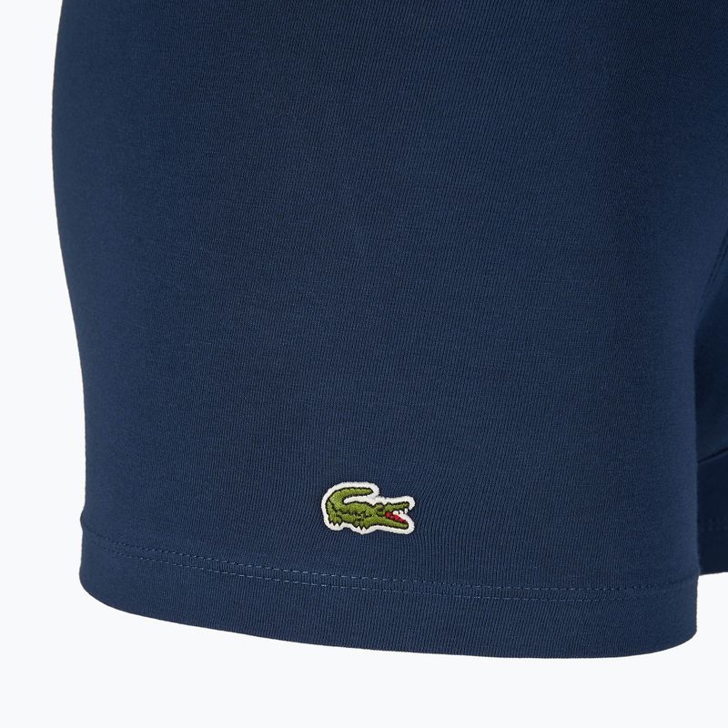 Lacoste boxeralsó 5H1803 BCK 3 pár tengerészkék-fehér/ezüst porcelán 9