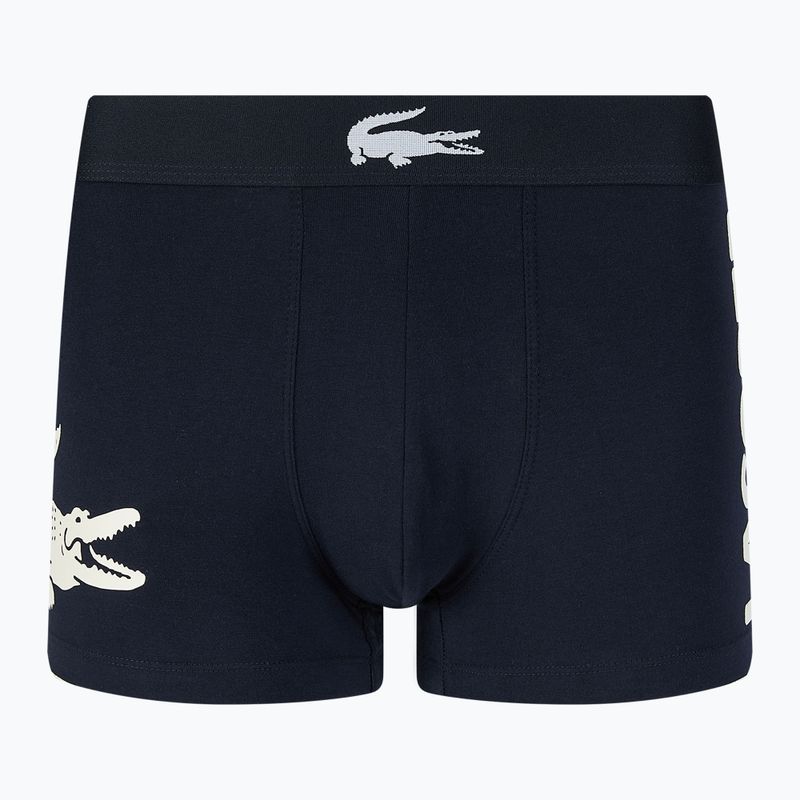 Lacoste boxeralsó 5H1803 BCK 3 pár tengerészkék-fehér/ezüst porcelán 10