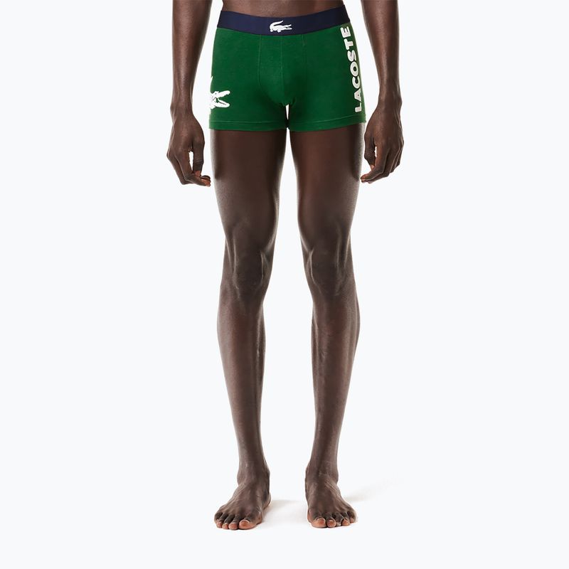 Lacoste boxeralsó 5H1803 P52 3 pár kakukkfű/tengerészkék/fehér 17