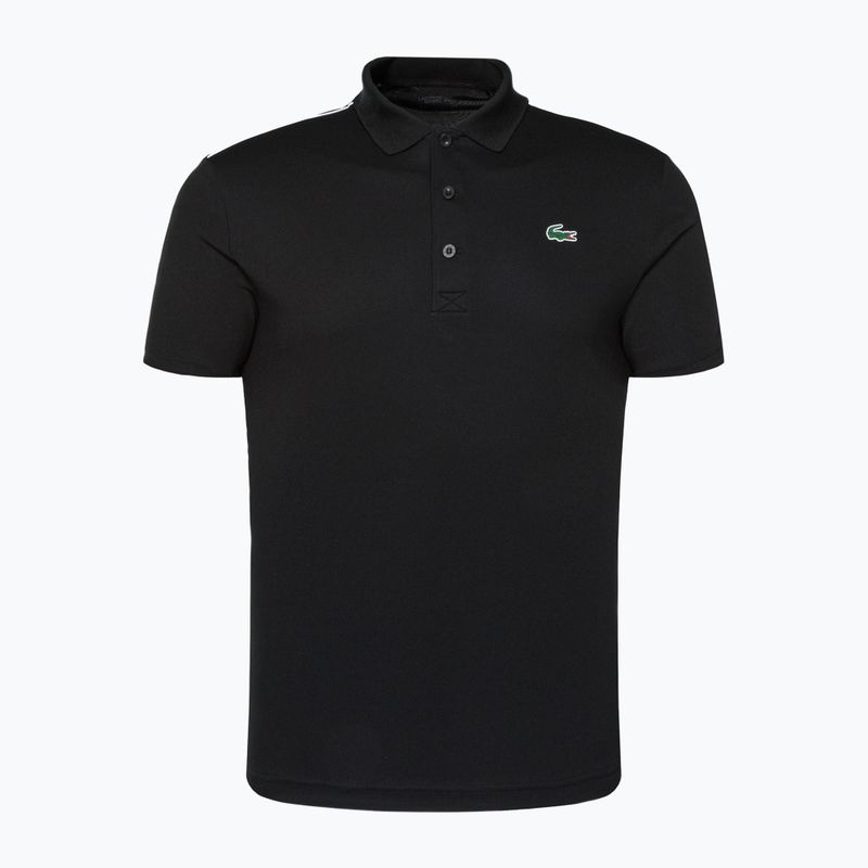 Férfi póló póló Lacoste fekete DH2094 258