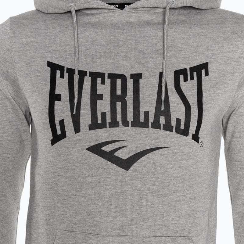 Férfi pulóver Everlast Taylor heather grey 3