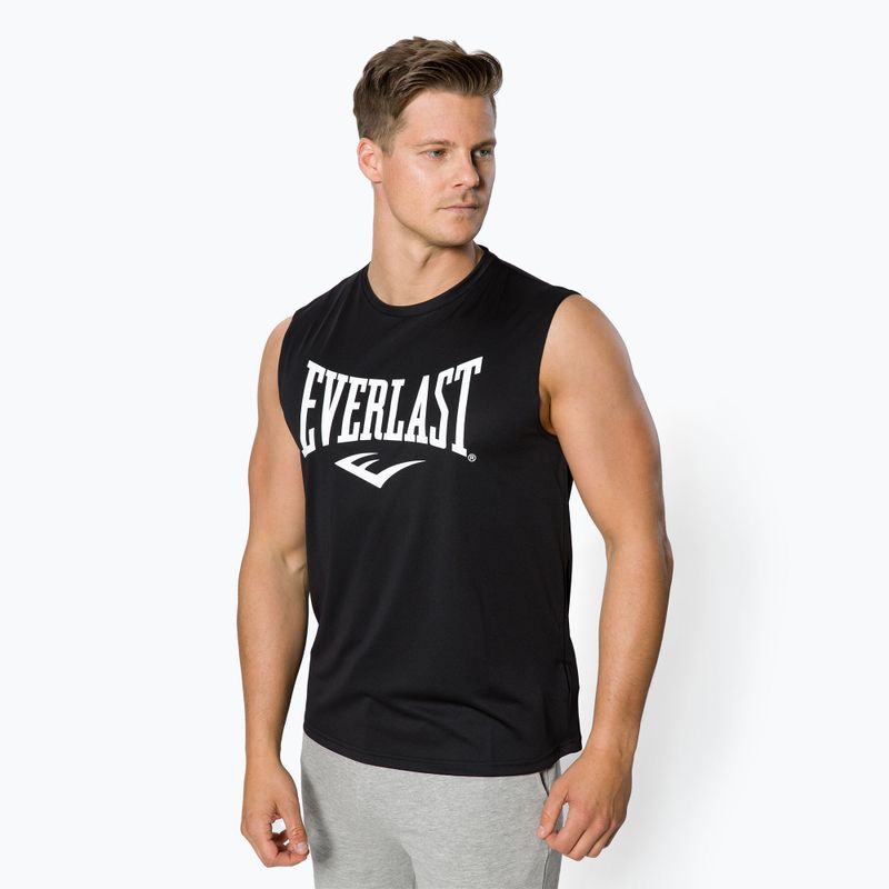 Férfi edző póló EVERLAST Sylvan fekete 873780-60