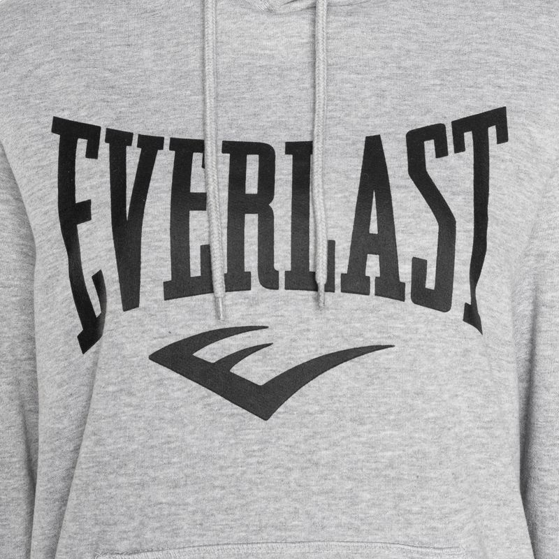 Női pulóver Everlast Taylor heather grey/black 3