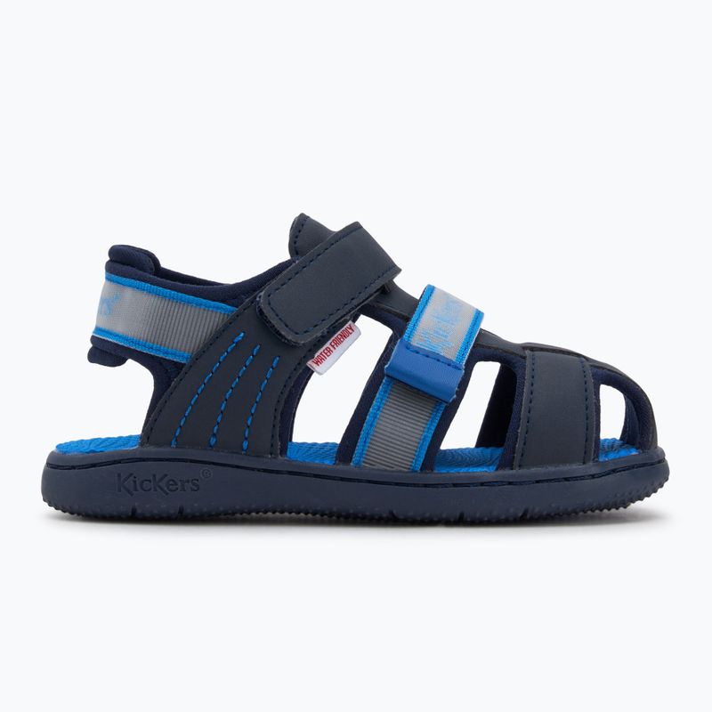 Kickers Kickbeachou gyermek szandál navy színben 2