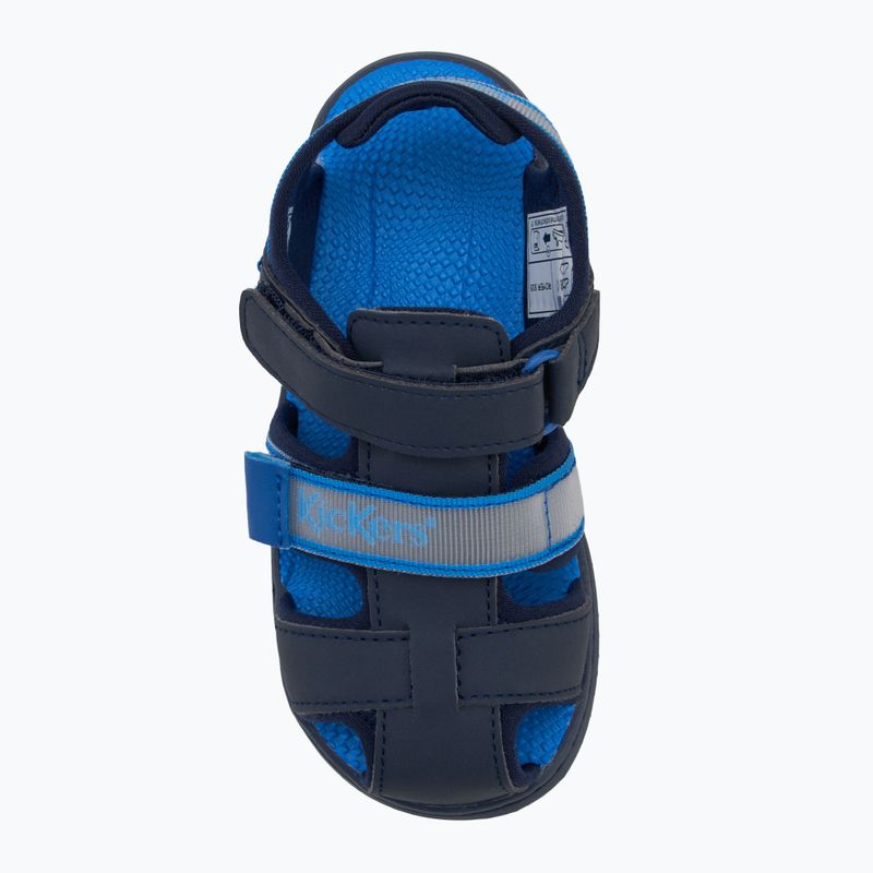 Kickers Kickbeachou gyermek szandál navy színben 5