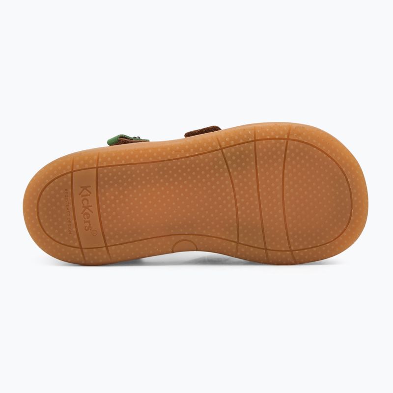 Kickers Kick Pod camel/navy gyermek szandálok 4