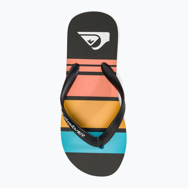 Quiksilver Molokai Stripe black 1 férfi flip-flop papucs 5