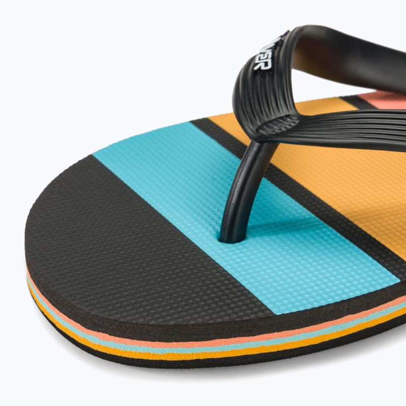 Quiksilver Molokai Stripe black 1 férfi flip-flop papucs 7